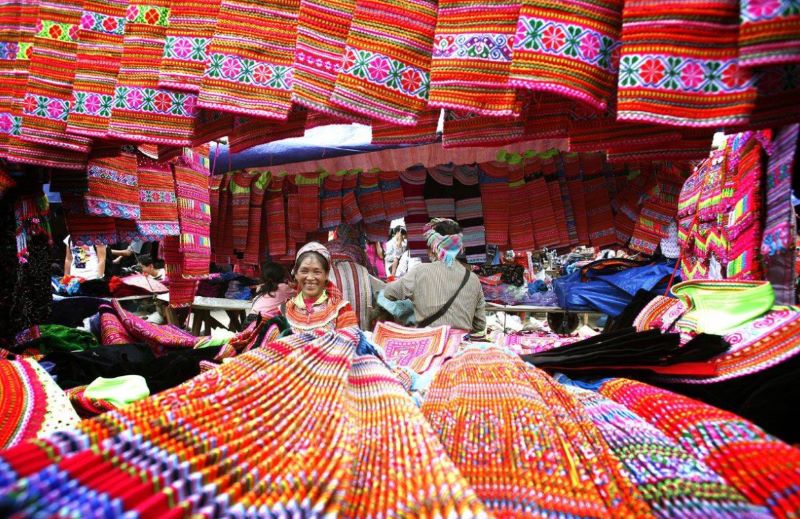 Mu Cang Chai Market