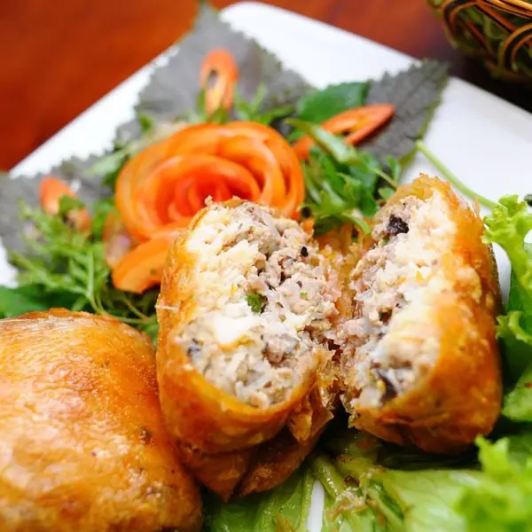 Fried Crab Spring Rolls