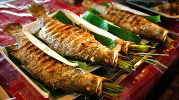 Grilled Stream Fish (Pa Pỉnh Tộp)