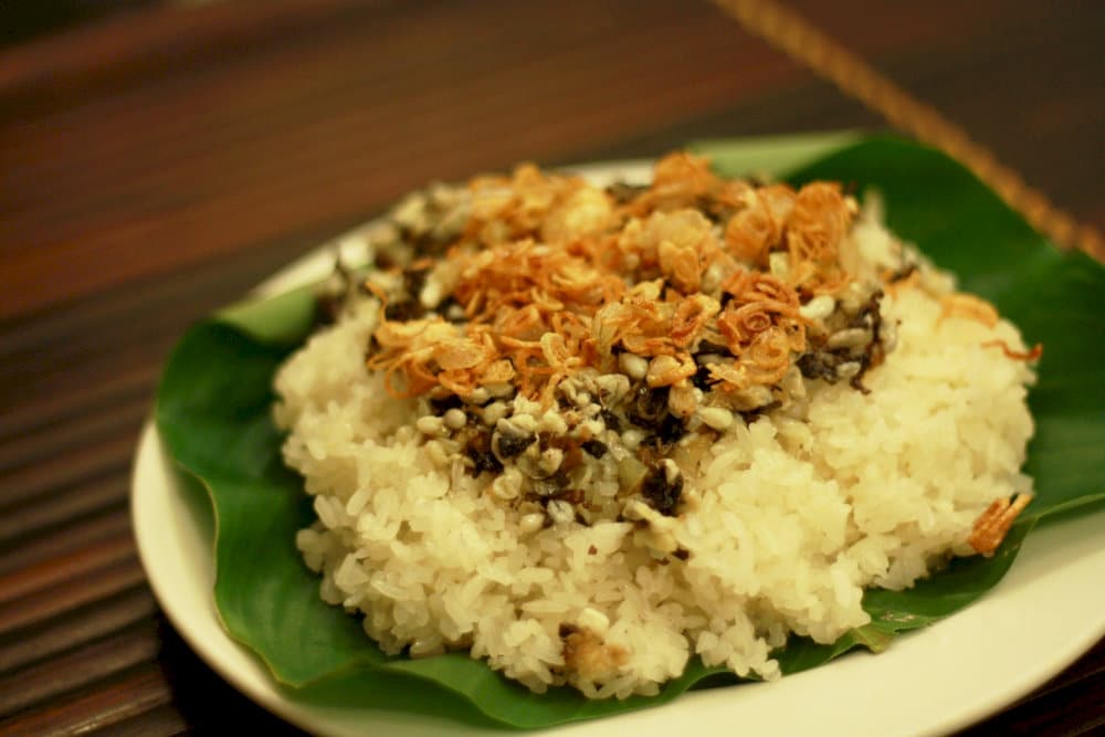 Ant Egg Sticky Rice