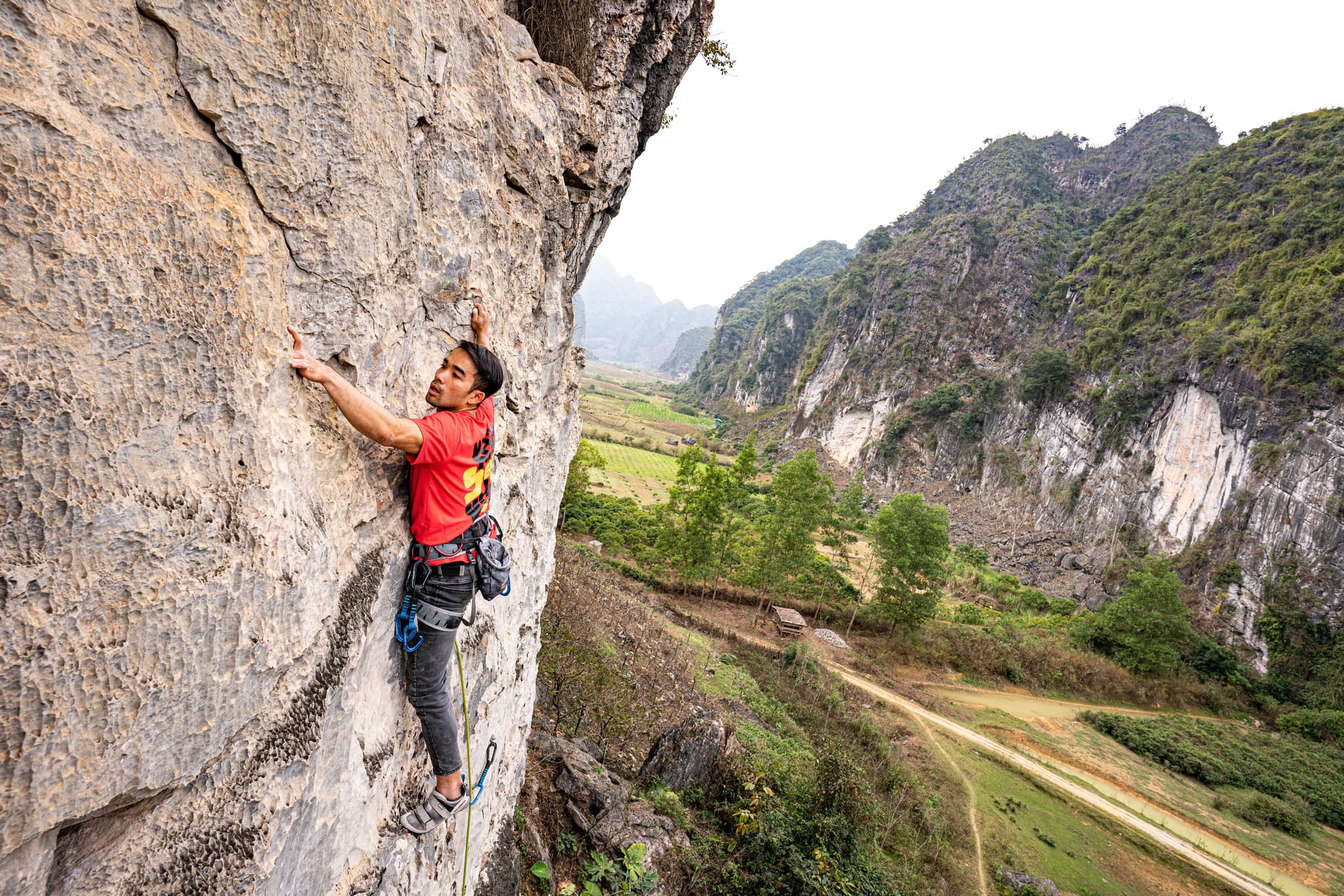 Combining Rock Climbing with Ha Giang Exploration