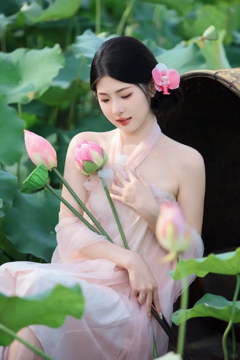 Cultural Activities Around Lotus Ponds