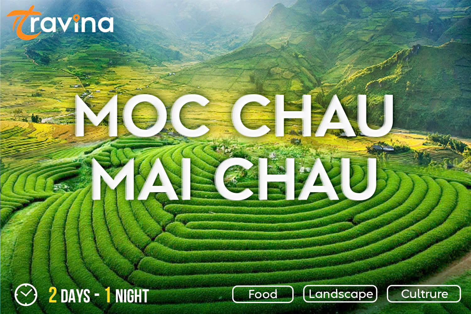 Moc Chau – Mai Chau 2 Days 1 Night Tour
